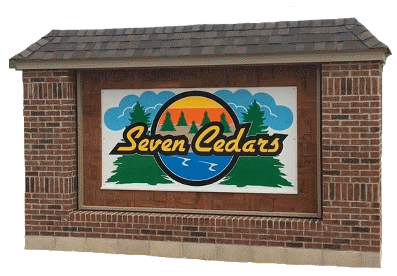 7 Cedars Sign